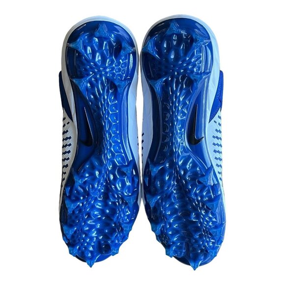Nike Alpha Menace Pro 2 Mid Football Cleats Team Royal Size 12 BV3945-101 - Picture 7 of 9